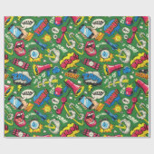 Pop Art Geschenkpapier (Flach)