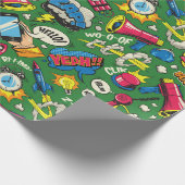 Pop Art Geschenkpapier (Ecke)