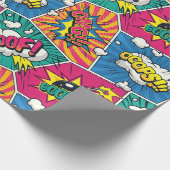 Pop Art Geschenkpapier (Ecke)