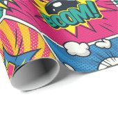 Pop Art Geschenkpapier (Rolleneckpunkt)
