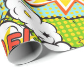 Pop Art Geschenkpapier (Rolleneckpunkt)