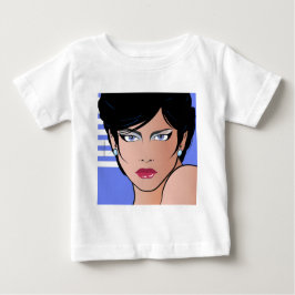 Pop Art Girl - Bettina Baby T-shirt