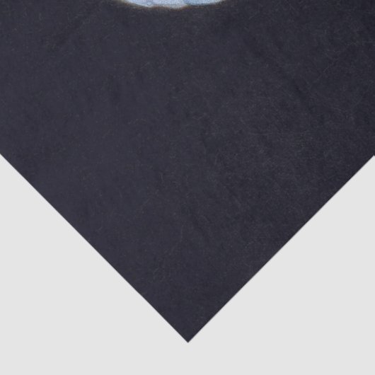 Pop Art Girl mit Perlenohrmuschel Seidenpapier (Detail)