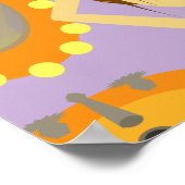 Pop Art Girl Poster (Ecke)