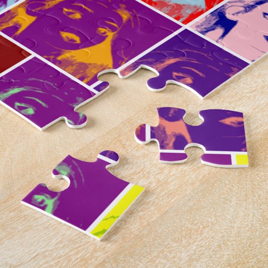 Pop Art Girl Puzzle (Seite)