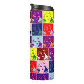 Pop Art Girl Thermosbecher (Nach rechts gedreht)