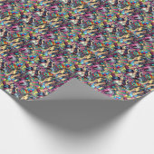 Pop Art Giro del Malcantone Personalisiert Geschenkpapier (Ecke)