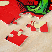 Pop-Art-Glockenpaprika-Muster Puzzle (Seite)