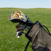 Pop Art Golf Head Cover Headcover (In SItu)