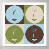 Pop Art Golf Poster (Vorne)