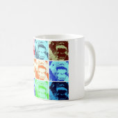 Pop Art Gorilla Kaffeetasse (VorderseiteRechts)
