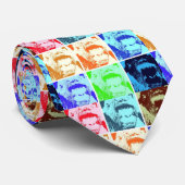 Pop Art Gorilla Krawatte (Gerollt)