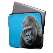 Pop Art Gorilla Laptopschutzhülle (Vorderseite Links)