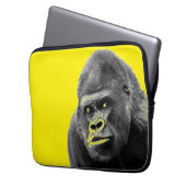 Pop Art Gorilla Laptopschutzhülle (Vorderseite Links)