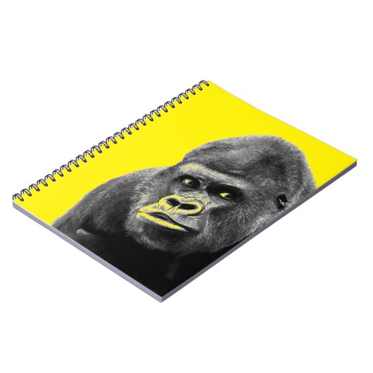 Pop Art Gorilla Notizblock (Linke Seite)