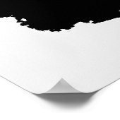 Pop Art Gorilla Poster (Ecke)