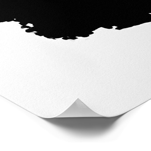 Pop Art Gorilla Poster (Ecke)