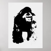 Pop Art Gorilla Poster (Vorne)