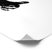 Pop Art Gorilla Poster (Ecke)