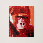 Pop Art Gorilla Puzzle (Vertikal)