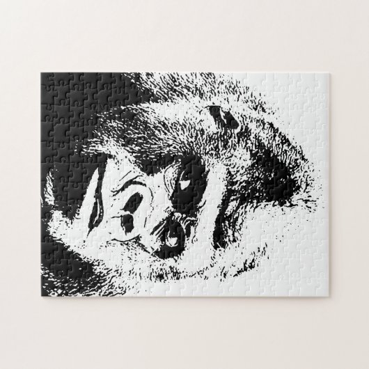 Pop Art Gorilla Wilde Tiere Puzzle (Horizontal)