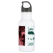 Pop Art Gorillas Edelstahlflasche (Rückseite)