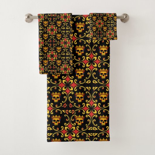 Pop Art Gotik Badhandtuch Set (Insitu)
