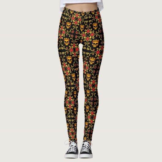 Pop Art Gotik  Leggings (Vorderseite)