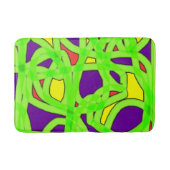 Pop Art Graffiti Badematte (Vorderseite)