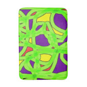 Pop Art Graffiti Badematte (Vorderseite Vertikal)