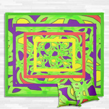 Pop Art Graffiti King Sized Limon Duvet Cover