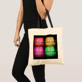 Pop Art Graffiti Liebe Tragetasche (Vorderseite (Produkt))