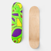 Pop Art Graffiti Skateboard (Vorderseite)