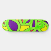 Pop Art Graffiti Skateboard (Horizontal)