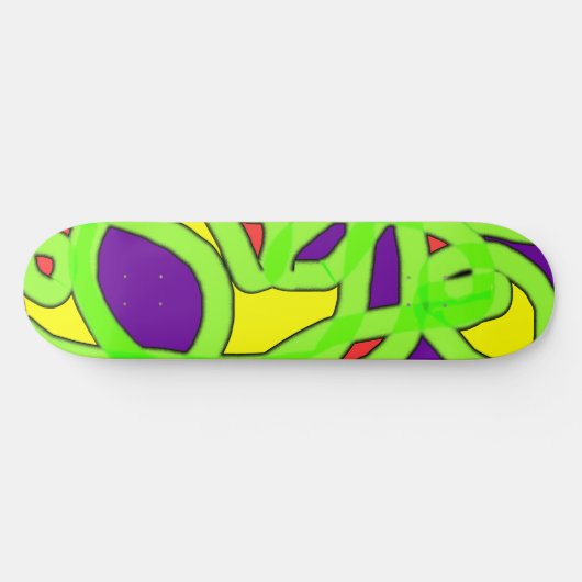 Pop Art Graffiti Skateboard (Horizontal)