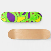 Pop Art Graffiti Skateboard (Horizontal)