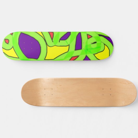 Pop Art Graffiti Skateboard (Horizontal)