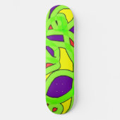 Pop Art Graffiti Skateboard (Vorderseite)