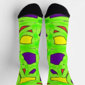 Pop Art Graffiti Socken (Oben)