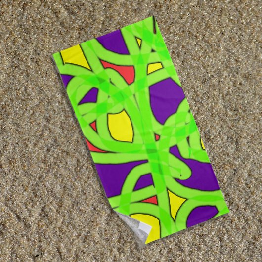 Pop Art Graffiti Strandtuch