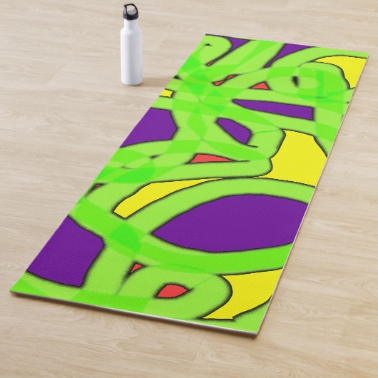 Pop Art Graffiti Yogamatte (Beispiel)
