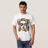 Pop Art Graphic T-Shirt (Vorne ganz)