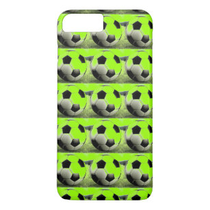 Pop Art Green Soccer Balls iPhone 7 Plus Fall Case-Mate iPhone Hülle