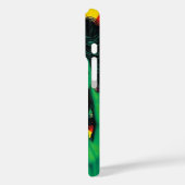 Pop Art grüne Frau. Case-Mate iPhone Hülle (Rückseite / Links)