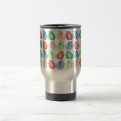 Pop Art Guinea Muster Reisebecher (Mittel)