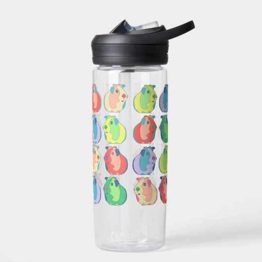 Pop Art Guinea Muster Trinkflasche (Links)