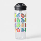 Pop Art Guinea Muster Trinkflasche (Vorderseite)