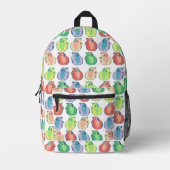 Pop Art Guinea Pig Muster Bedruckter Rucksack (Vorderseite)