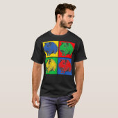 Pop Art Guinea Pig  T-Shirt (Vorne ganz)