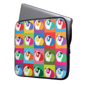 Pop Art Guinea Schweine Laptopschutzhülle (Vorderseite Links)